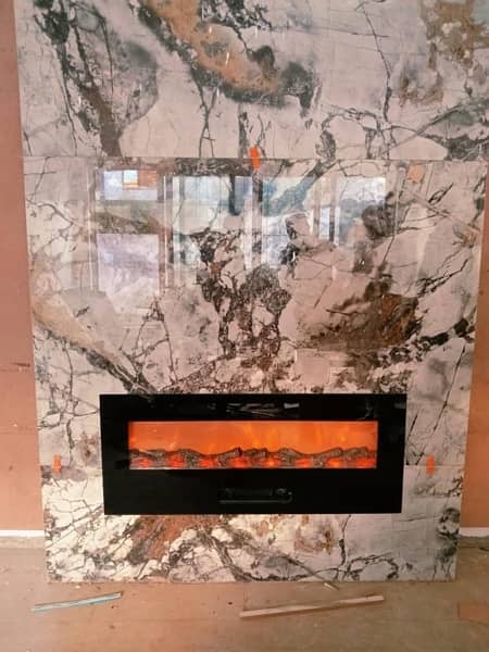 Electric fire place/gas fire places/wood works/ 03057865194 whtsap 3