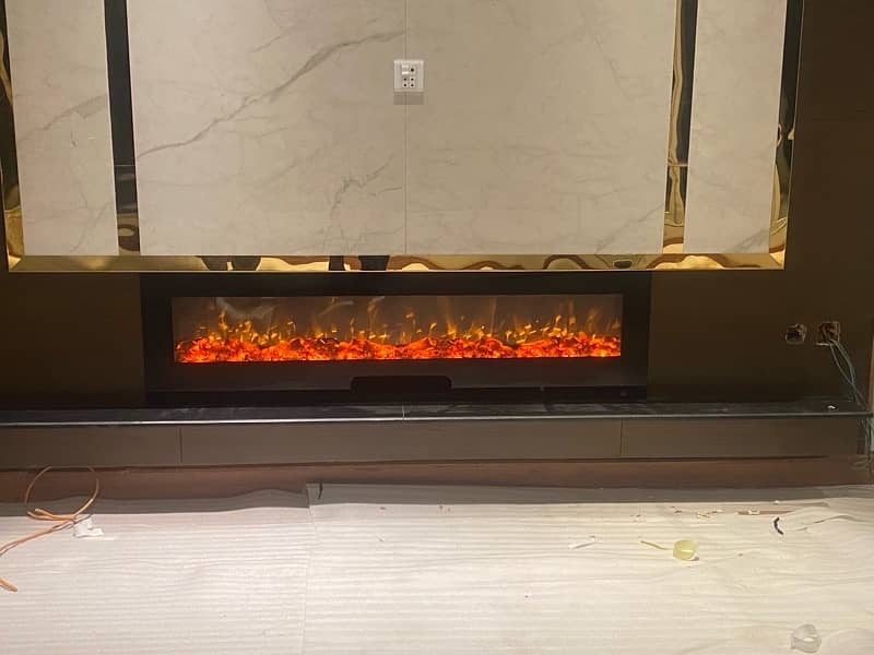 Electric fire place/gas fire places/wood works/ 03057865194 whtsap 2