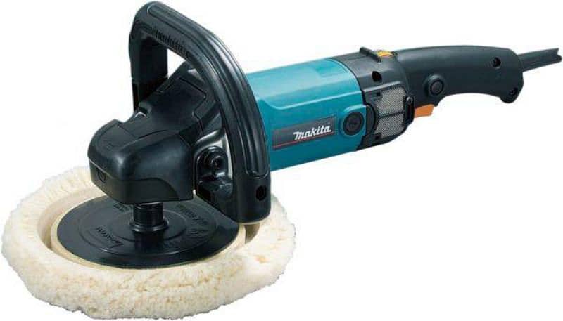 Heavy duty Car polisher with wool pad available 17