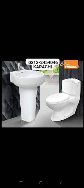 Wash Basen/Commode/WC 0