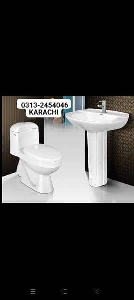 Wash Basen/Commode/WC 3