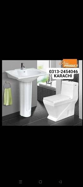 Wash Basen/Commode/WC 4