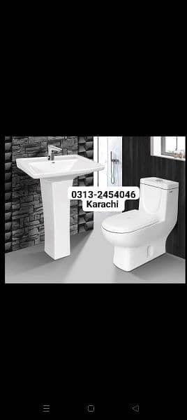 Wash Basen/Commode/WC 8