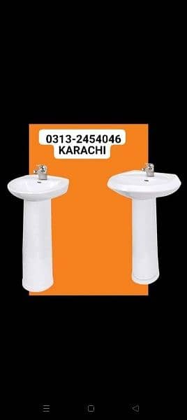 Wash Basen/Commode/WC 9