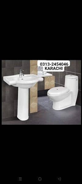 Wash Basen/Commode/WC 10