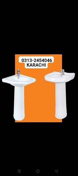 Wash Basen/Commode/WC 11