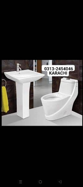 Wash Basen/Commode/WC 12