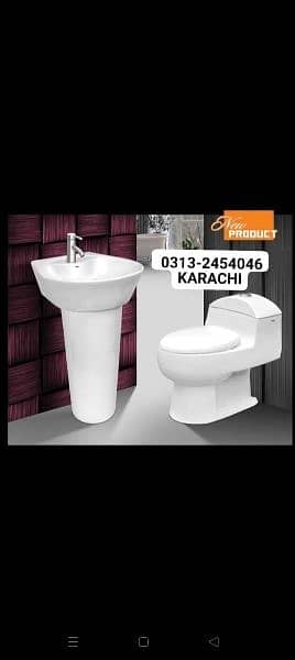 Wash Basen/Commode/WC 14