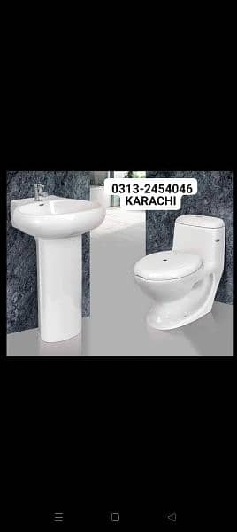 Wash Basen/Commode/WC 15