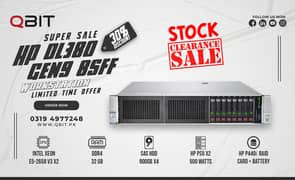 HP DL380 G9 Server Dual Xeon E5-2658 V3 32GB RAM 900GB x4 SAS HP RAID