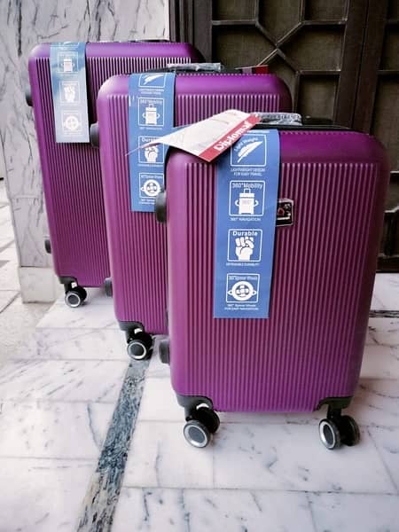 Travel Luggage set/suitcase/3piece suitcase/ ttache/Fiber unbreakable 19