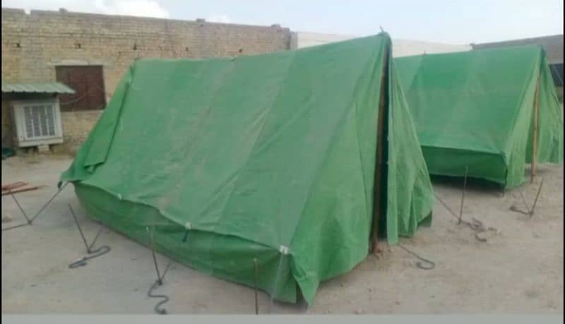 tents,green net,Umbrellas,plastic korian tarpal,labour tents avail 8