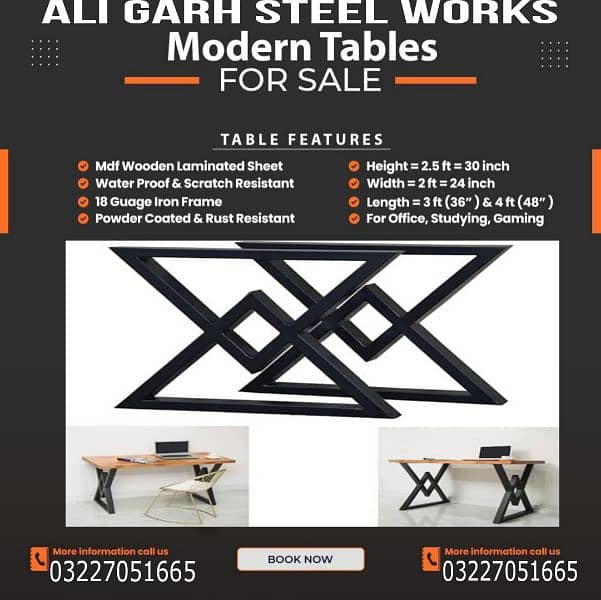 Executive Table

Office Table

Manager Table

Staff Table

Study Table 1