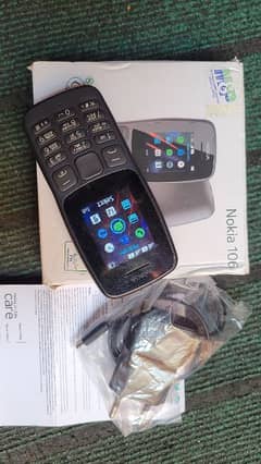 Nokia 106 9/10 with All accessories