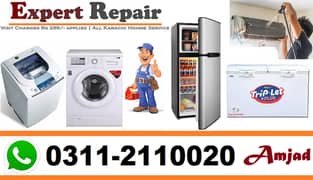 Automatic Washing Machine Repair | Fridge Water Dispesner AC Repair