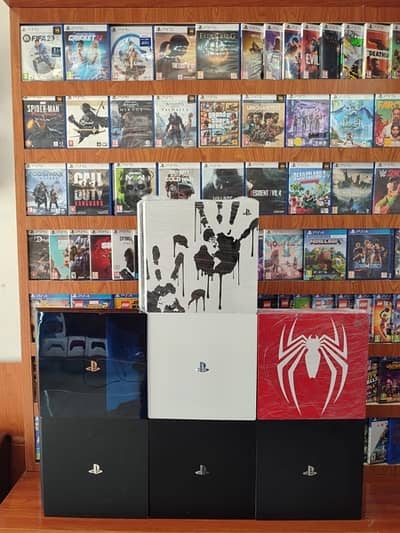 ps4 pro and slim limited edition console