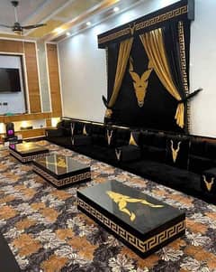 majlis sofa/Arabic Majlis/Arbi Sofa/running foot 03044333349 in lahore