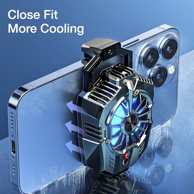 X20 Portable Mobile Cooling Fan Heat Sink Semiconductor Phone Radiator 2