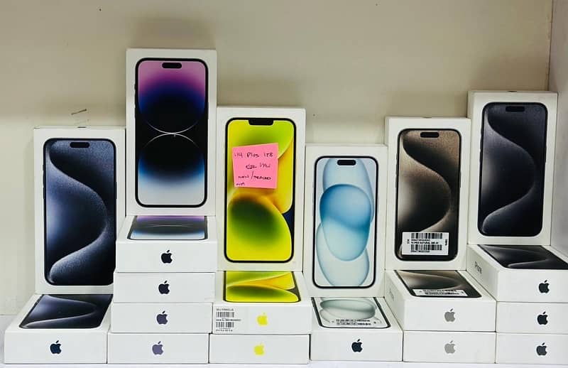 iphone 13 to iphone 15 pro max JV box pack 128GB & 256GB 0