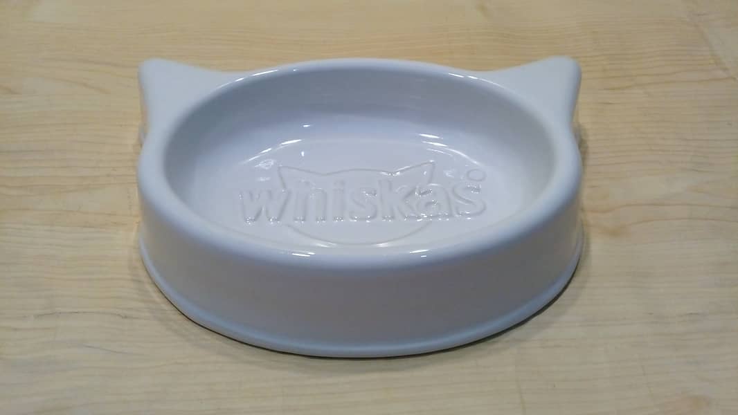 Whiskas Ceramic Cat Food Bowl 1