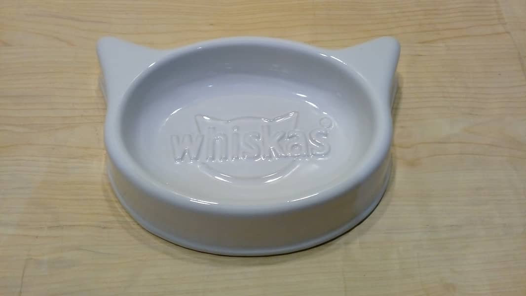 Whiskas Ceramic Cat Food Bowl 2