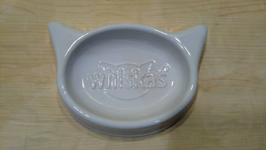 Whiskas Ceramic Cat Food Bowl 3