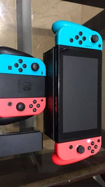 Nintendo switch v2 with Games 1