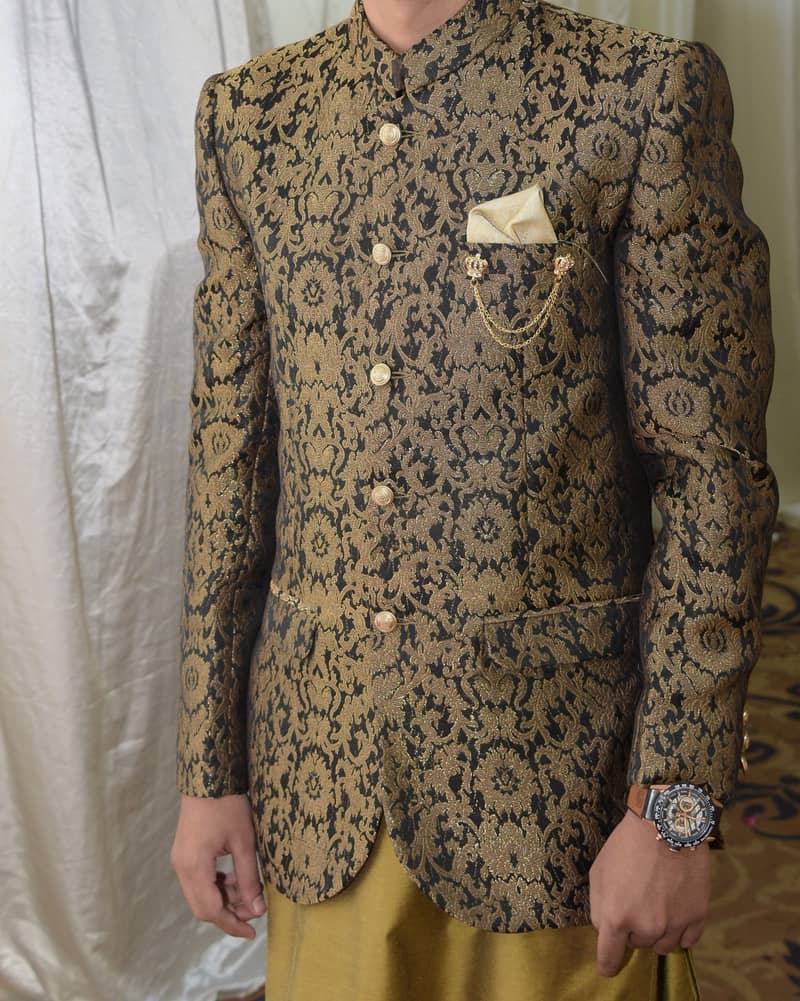 Medium Prince Coat and Khussa Wedding Suit. Like New (Negotiable) 0