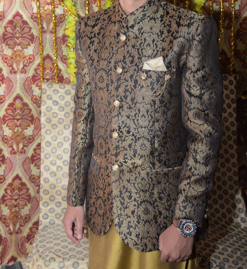 Medium Prince Coat and Khussa Wedding Suit. Like New (Negotiable) 1