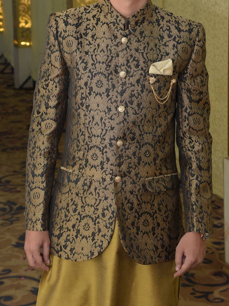 Medium Prince Coat and Khussa Wedding Suit. Like New (Negotiable) 5