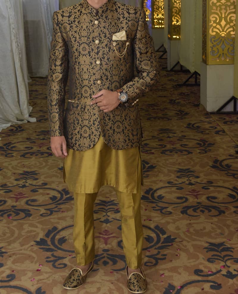 Medium Prince Coat and Khussa Wedding Suit. Like New (Negotiable) 6