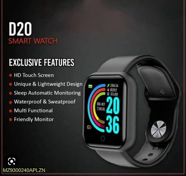 D20 Bluetooth Smart Watches 3