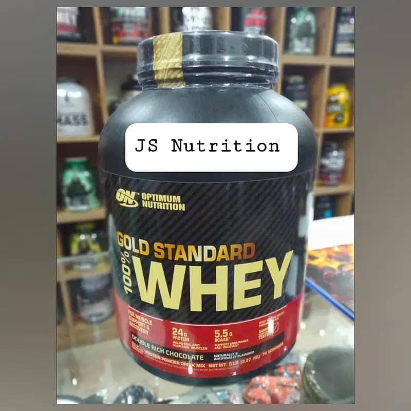 Gold Whey Protein and Creatine Supplements 9