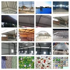 Fiber shed /Marquee Shed /poly carbonate sheet 0