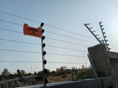 Electric Fence for High voltage shock and alarm