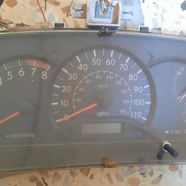 Toyota XLI, GLI, SE Saloon, Altis Speedometer Speed meter 4