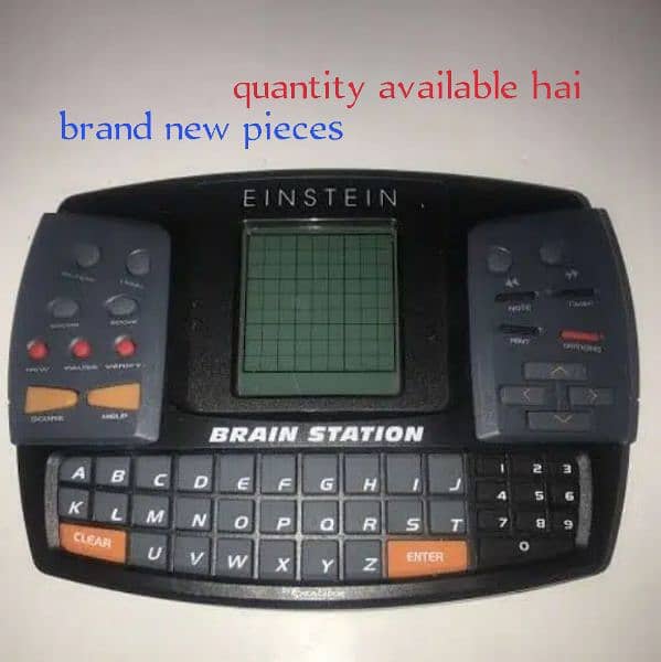 Einsteins Computer with Brain Games - Brand New pieces 0