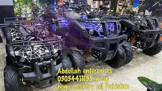 sports jeep all modal atv quad 4 wheels delivery all Pakistan
