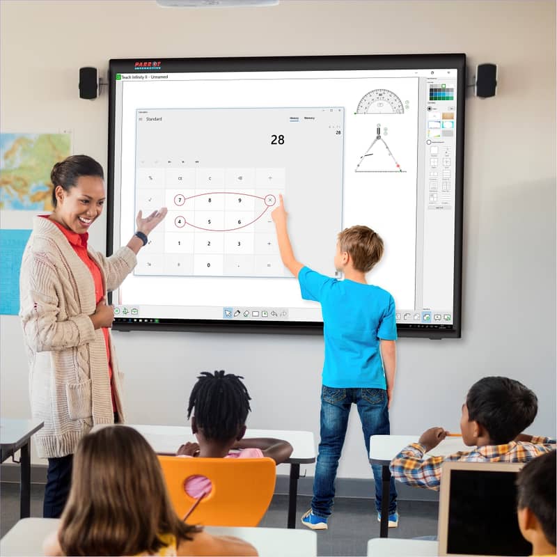 Interactive Smart Whiteboard - Touch Display Screen - Touch KIOSK 2