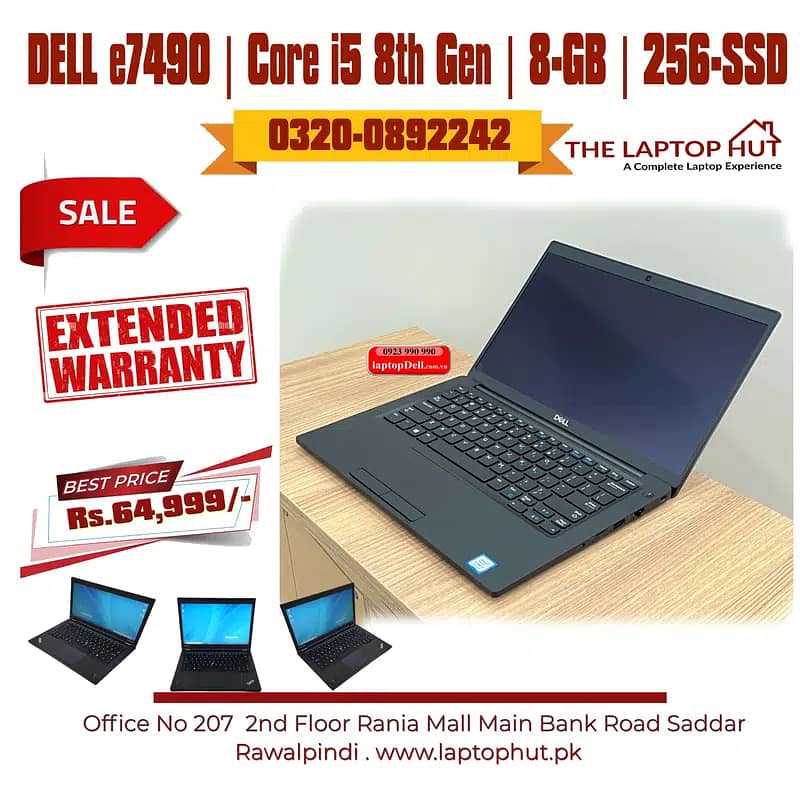 Dell Slim Laptop | 4-GB || 128-GB SSD | 3-Hr Battery |6 Months Waranty 10