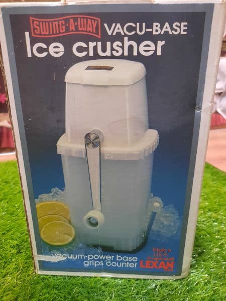 Ice crusher u. s. a 0