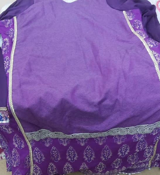 2 piece wedding banarsi suit ,,kurtaba made karhai ,,large size 1
