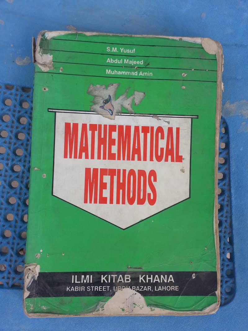 Mathematical methords,For BBA BS/MS,Delivery available 0