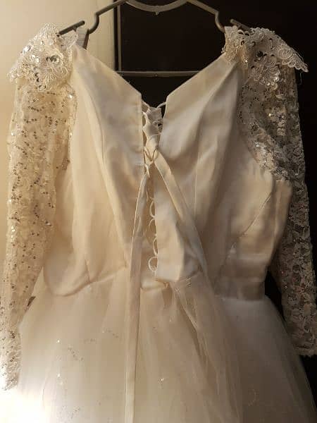 white wedding dress for sale 4