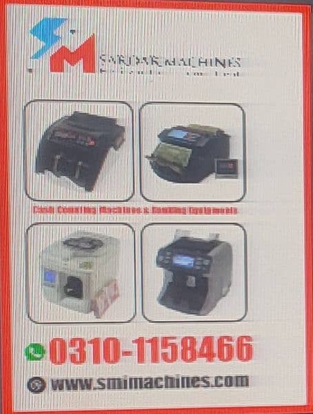 cash counting with fake note detection Machines Pakistan 1. SM-Bran 15