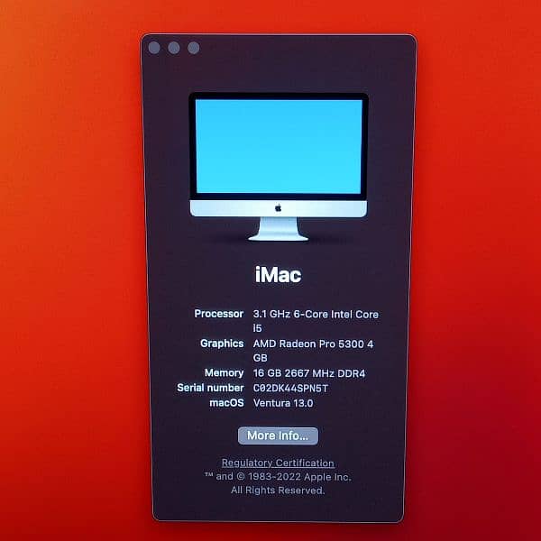 iMac Retina 5K 27" 2020 Core i5 with 4GB Graphic Card 4