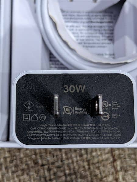 Google Pixel 30W Original Charger 7 Pro 6 Pro 7pro 7 7a 8 8pro 7