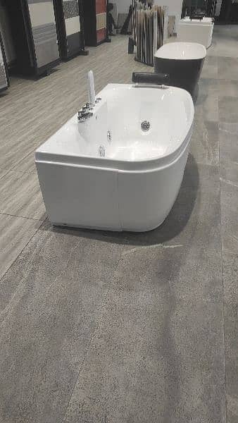 Bathroom Jacuzzi/bath tub/bathroom pvc and Corian vanity 10