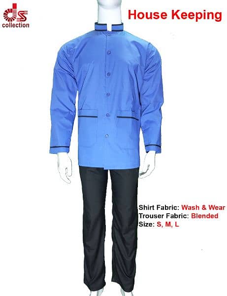 House keeping Peon Uniform worker staff dress servant suit 2