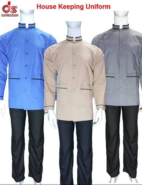 House keeping Peon Uniform worker staff dress servant suit 5